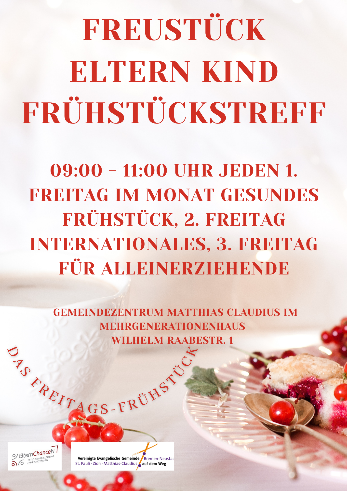 FRÜHSTÜCK AM FREITAG 07.10.