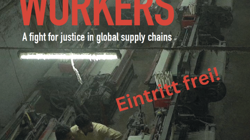 Film „Discount Workers“ | Zion 10.12. um 11:00 Uhr