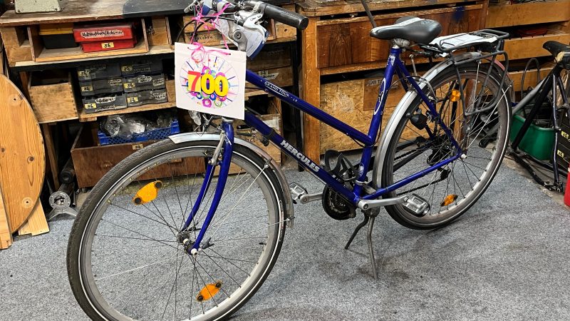 Fahrräder für Geflüchtete