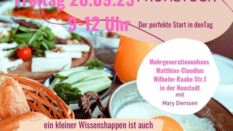 Zusammen frühstücken | alleinerziehend | Mehrgenerationenhaus