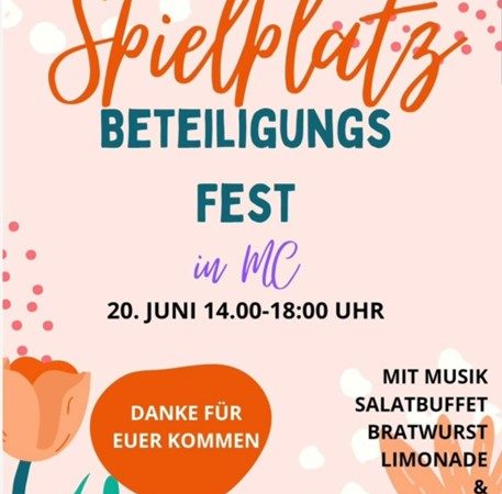 Spielplatz Beteiligungs Fest
