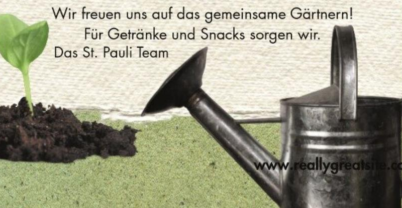 Gartentag im St. Pauli Innenhof