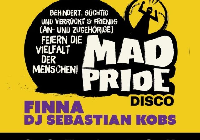 Mad Pride Disco | 10.10.26 | 19 h | St. Pauli